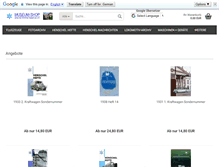 Tablet Screenshot of henschel-museum.com